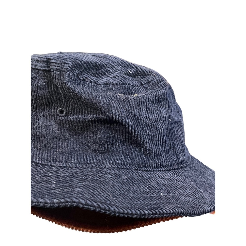 American Needle Corduroy‎ Bucket Hat Navy Blue Size S/M Quality Made